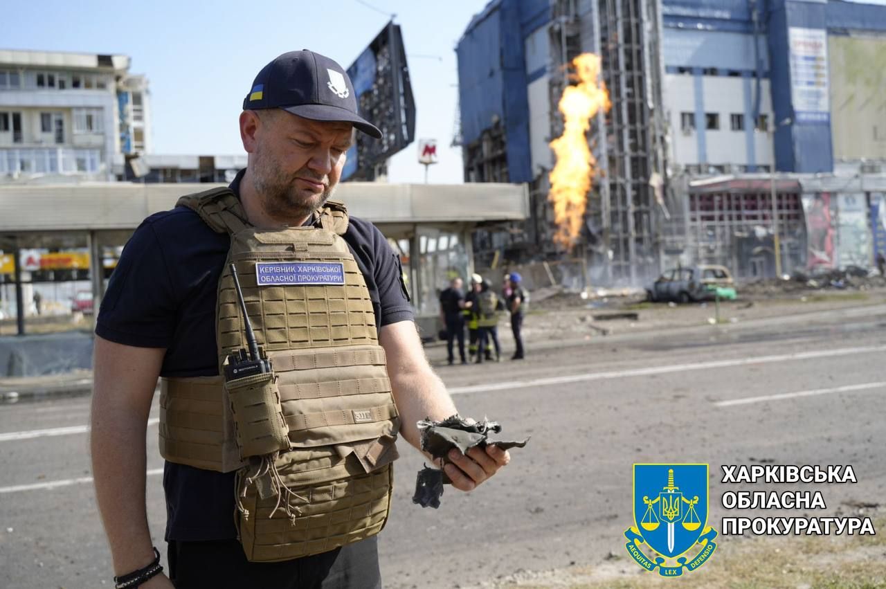 Обстріл Харкова 1 вересня: по Палацу спорту влучили три Іскандери-М - прокуратура (фото) 1