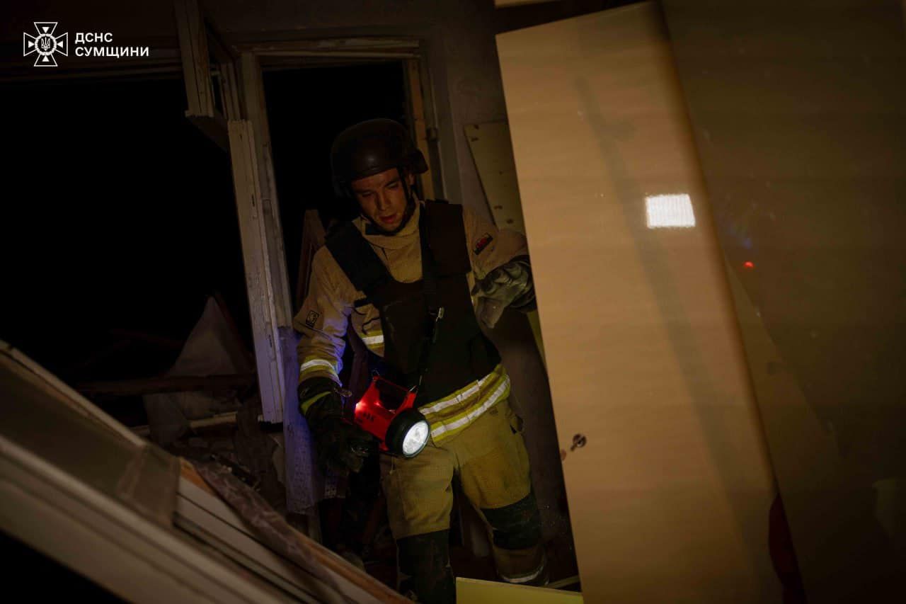 Рятувальник на місці прильоту