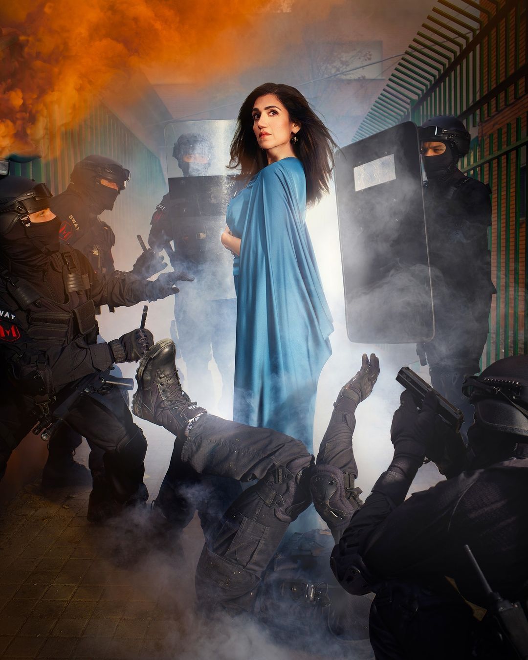 Одна из героинь сериала Одна из героинь сериала