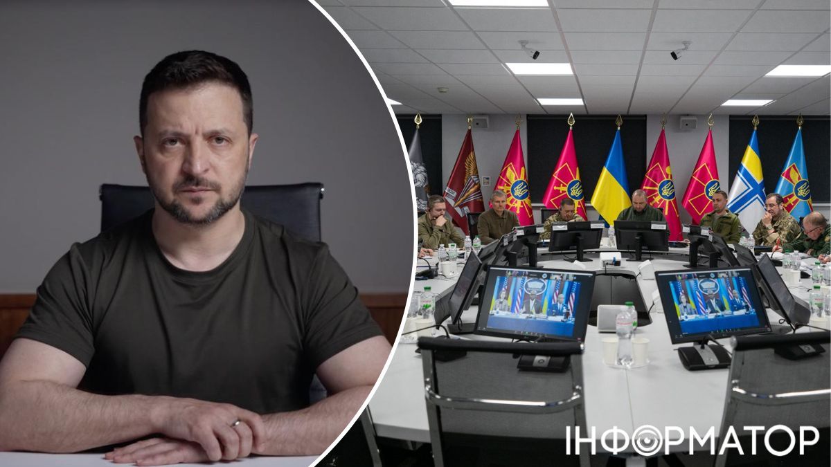 Володимир Зеленський, засідання Контактної групи у форматі Рамштайн