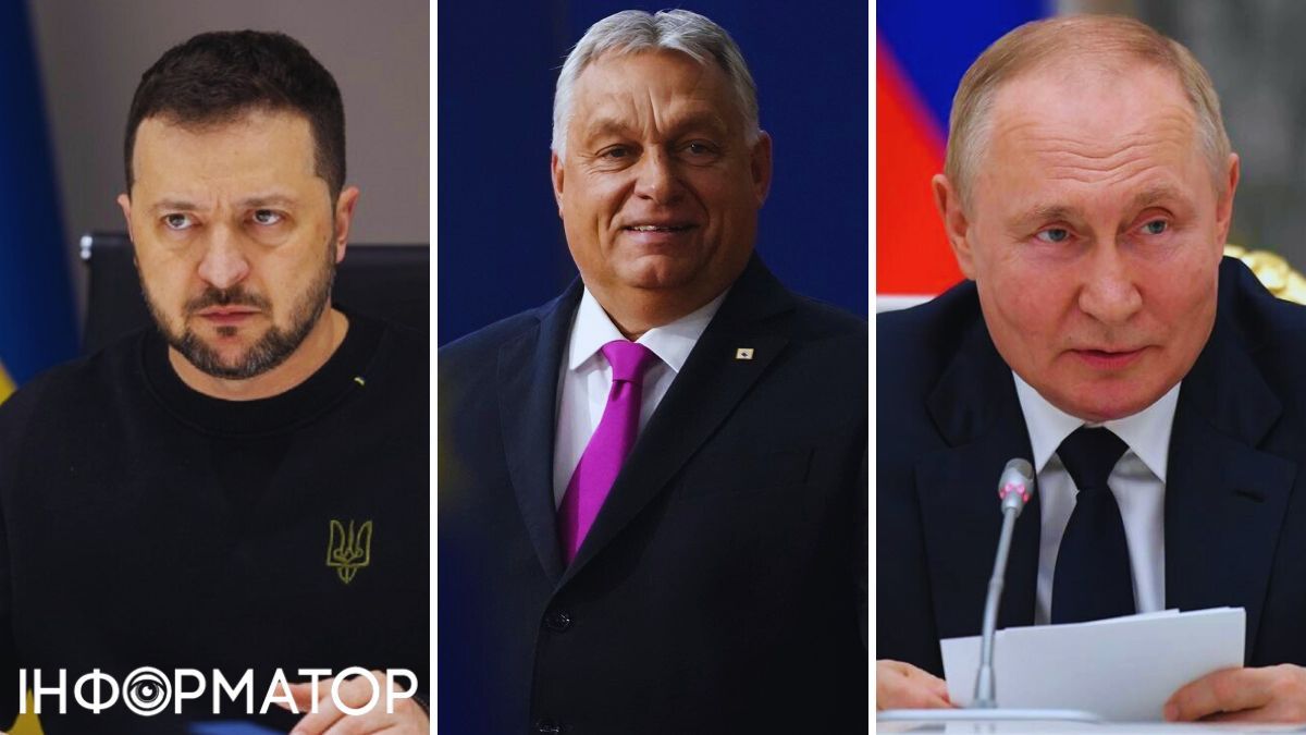 Віктор Орбан, Володимир Зеленський, Володимир Путін