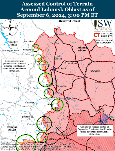 ВСУ выбили россиян под Покровском, а враг продвинулся возле Торецка – ISW 2