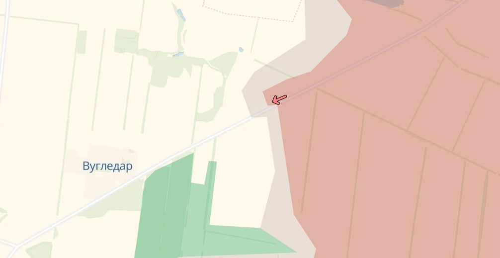 Новые продвижения РФ у Угледара Новые продвижения РФ на территории Угледара