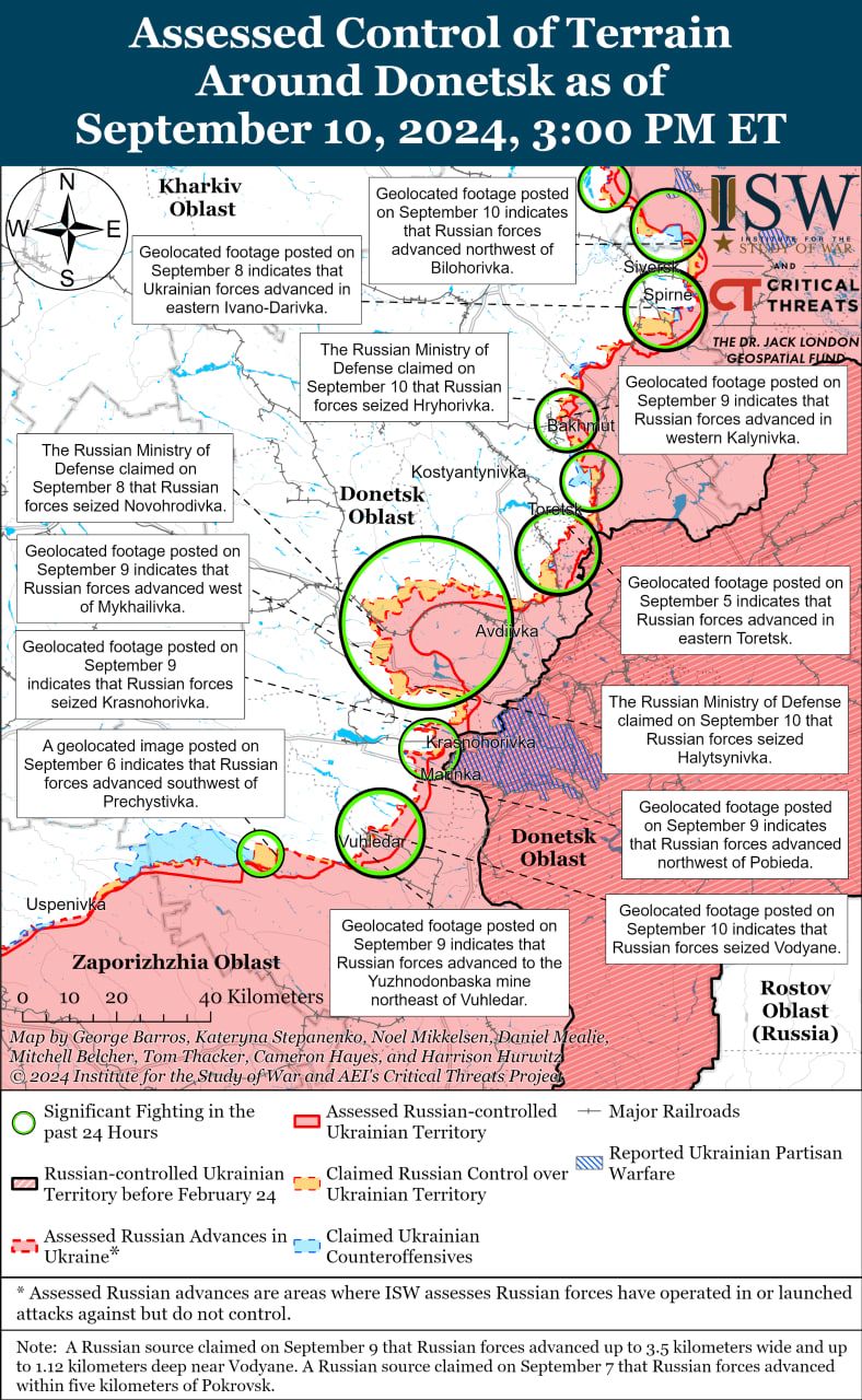 Карти боїв на Донеччині Карти боїв на Донеччині