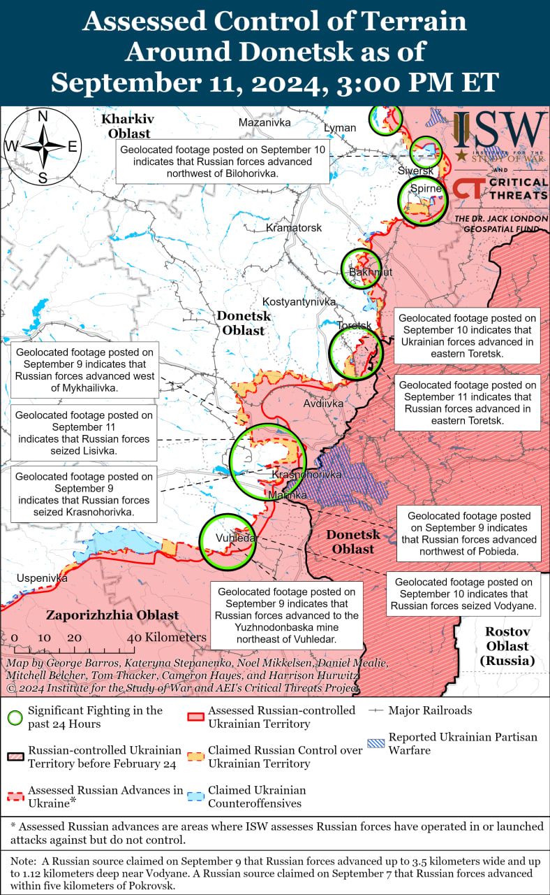 Карти боїв на Донеччині Карти боїв на Донеччині