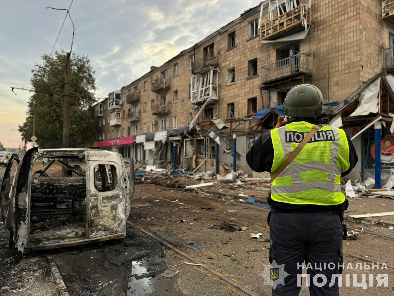 Наслдіки удару по Конотопу Наслдіки удару по Конотопу