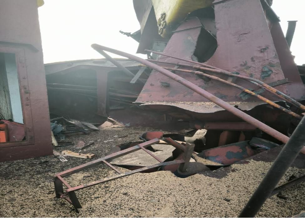 Росіяни з літаків ТУ-22 вдарили по кораблю з пшеницею для Єгипту. Фото - соцмережі Володимир Зеленський