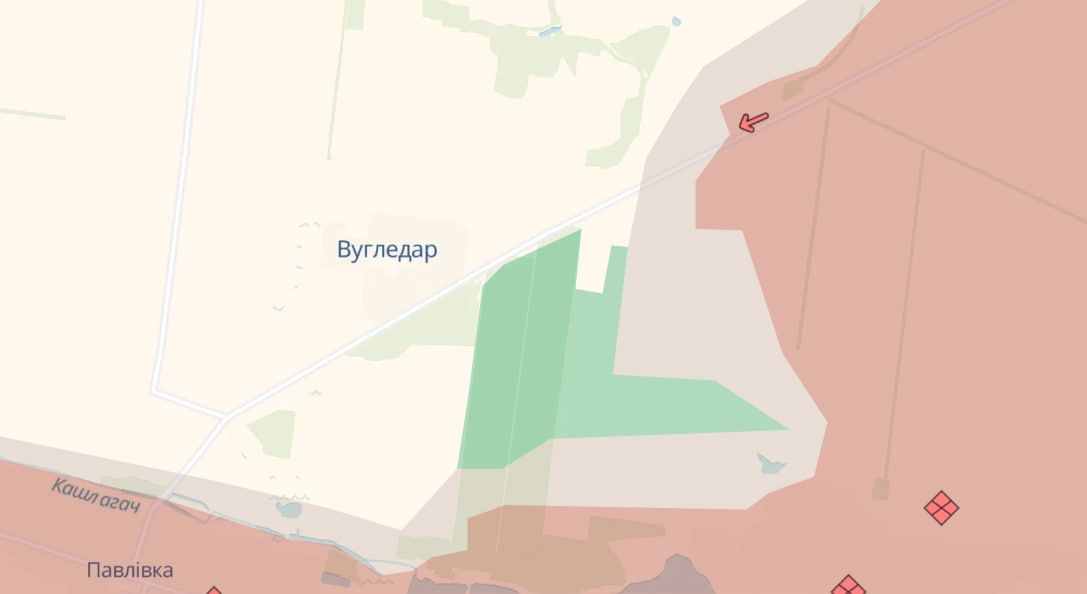 Продвижение РФ у Угледара