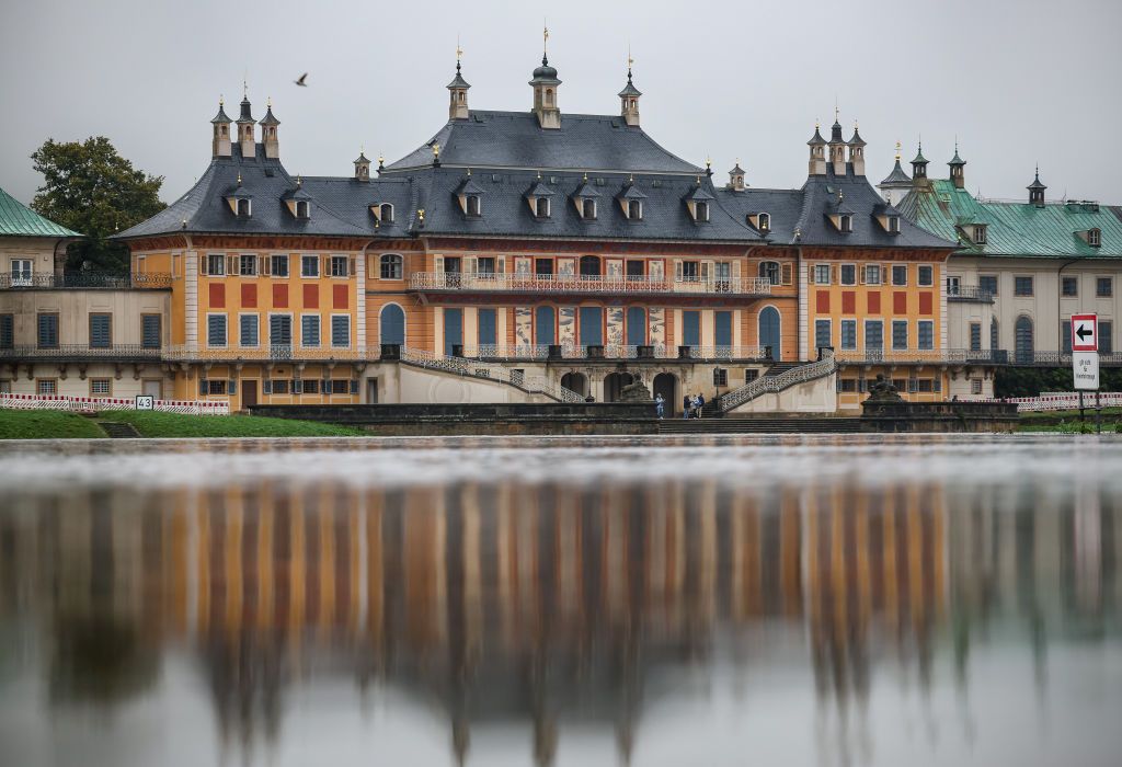 Підтоплений замок у Саксонії. Фото: Getty Images Підтоплений замок у Саксонії. Фото: Getty Images