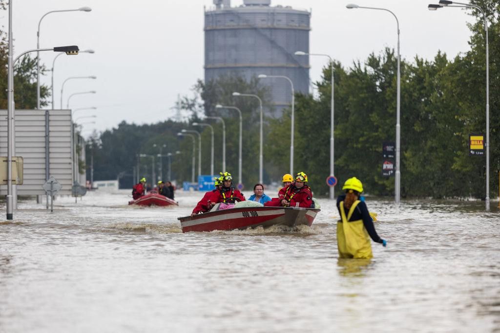 Евакуація в Остраві. Фото: Getty Images Евакуація в Остраві. Фото: Getty Images