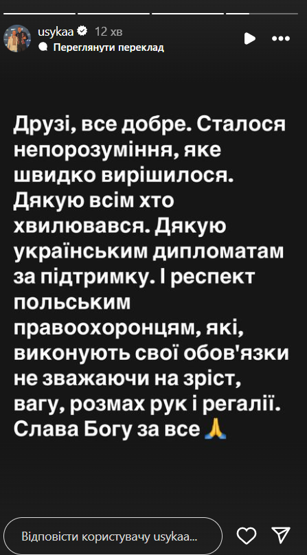 Непорозуміння, яке вирішилося: Усик та МЗС прокоментували інцидент у Кракові 1