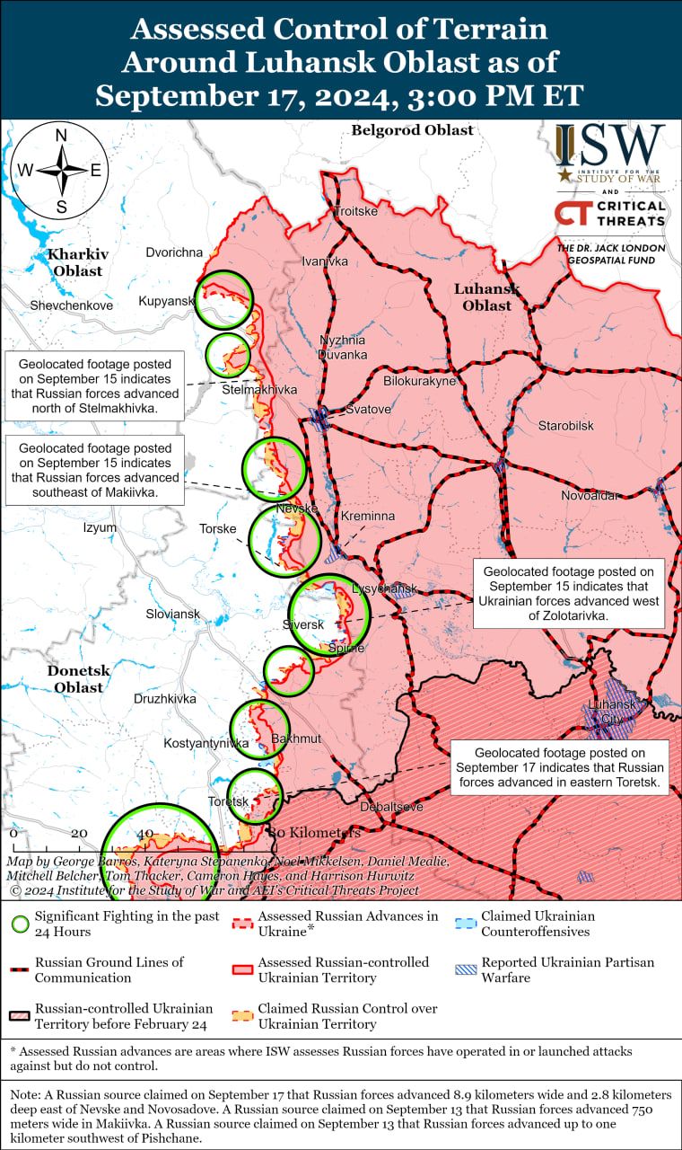 Карты боев в Луганской области Карты боев в Луганской области