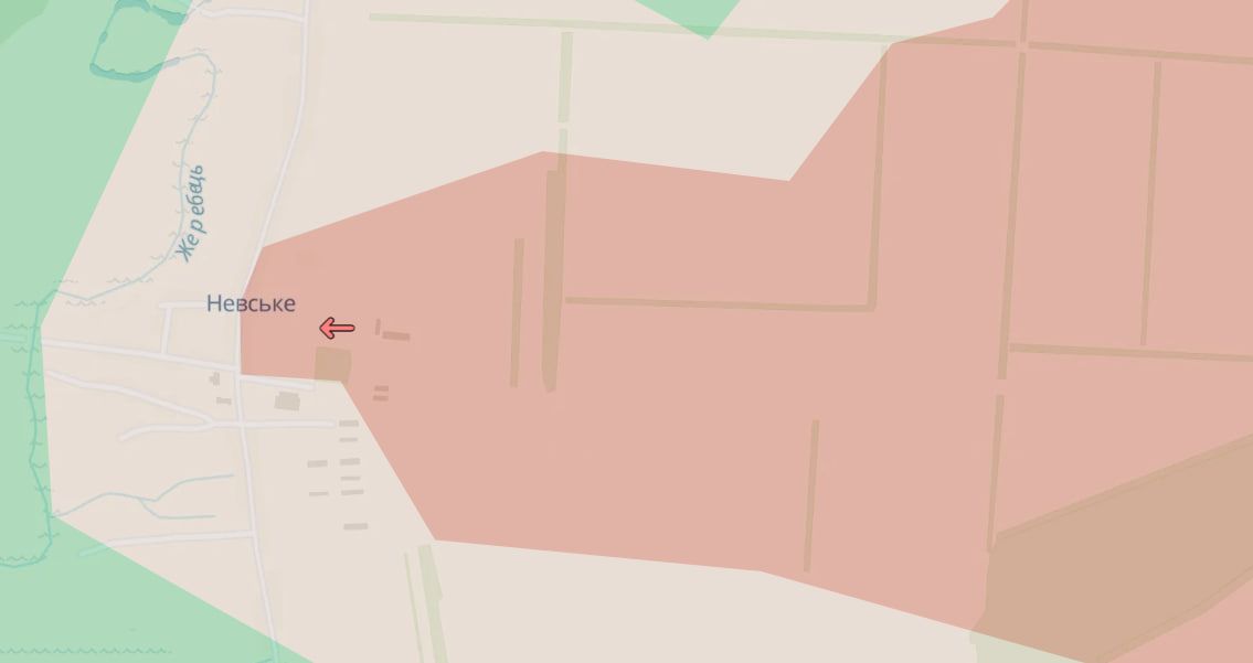 Продвижение окупантов в Невском