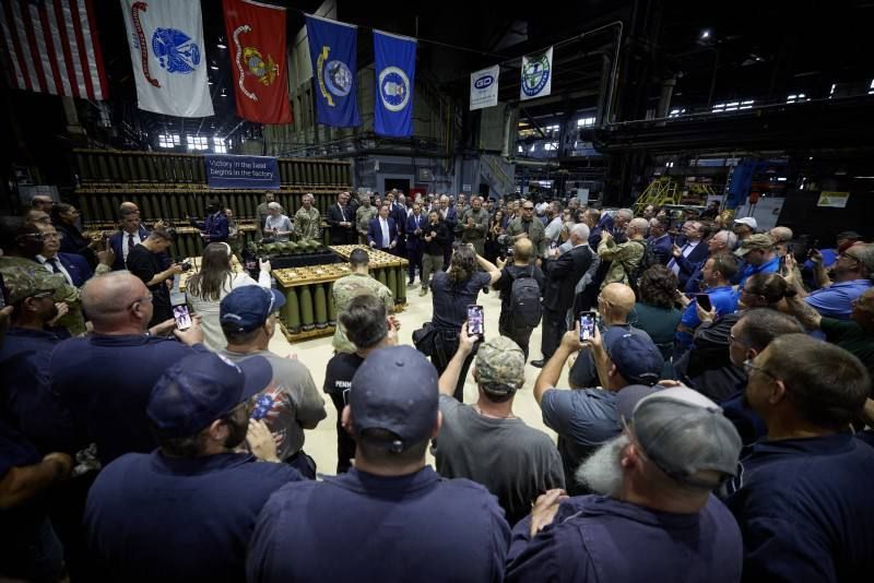 Зеленский завод в Пенсильвании