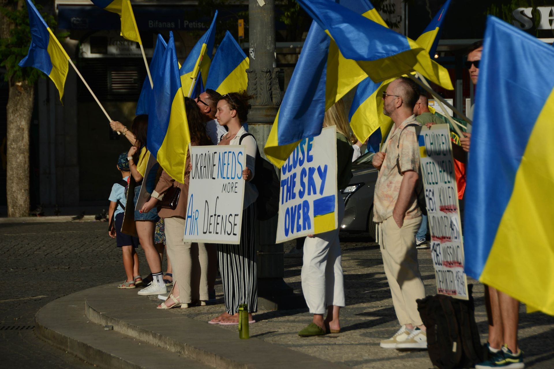 Акції з вимомогою закрити небо над Україною у 2022 році Акції з вимомогою закрити небо над Україною у 2022 році