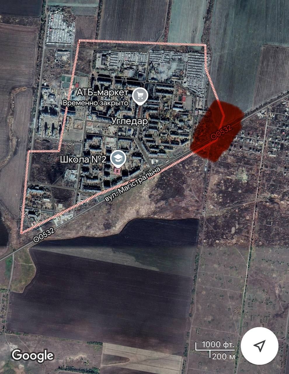 Ситуация в Угледаре очень сложна Ситуация в Угледаре очень сложна