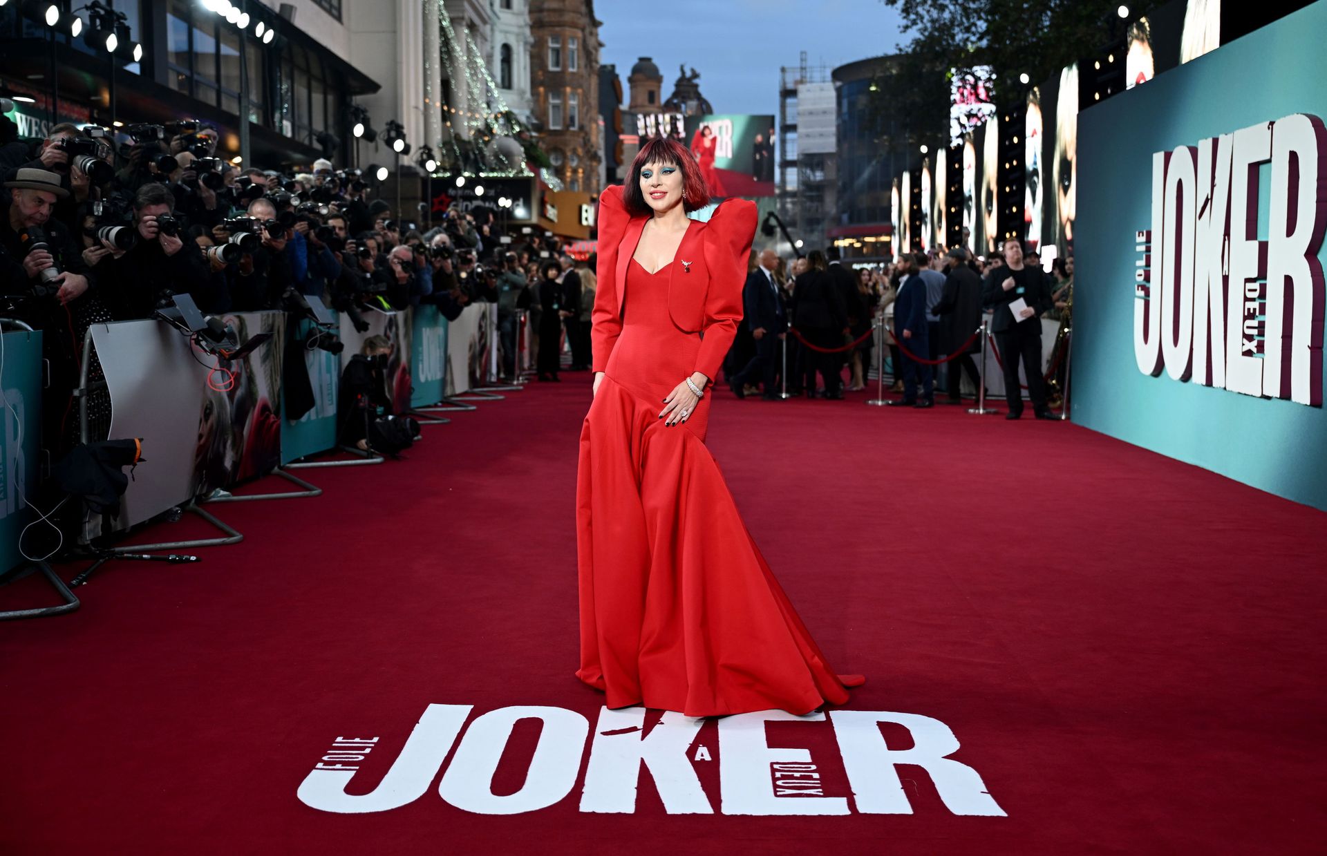 Леди Гага в образе Гарли Квин. Фото: Getty Images Леди Гага в образе Гарли Квин. Фото: Getty Images