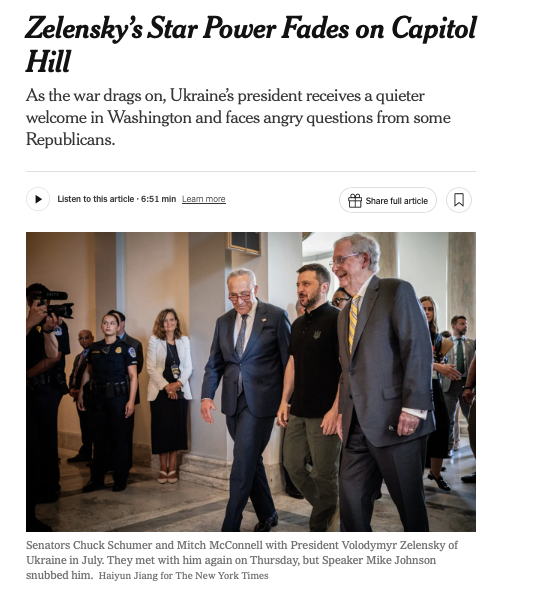 Визит Зеленского в США