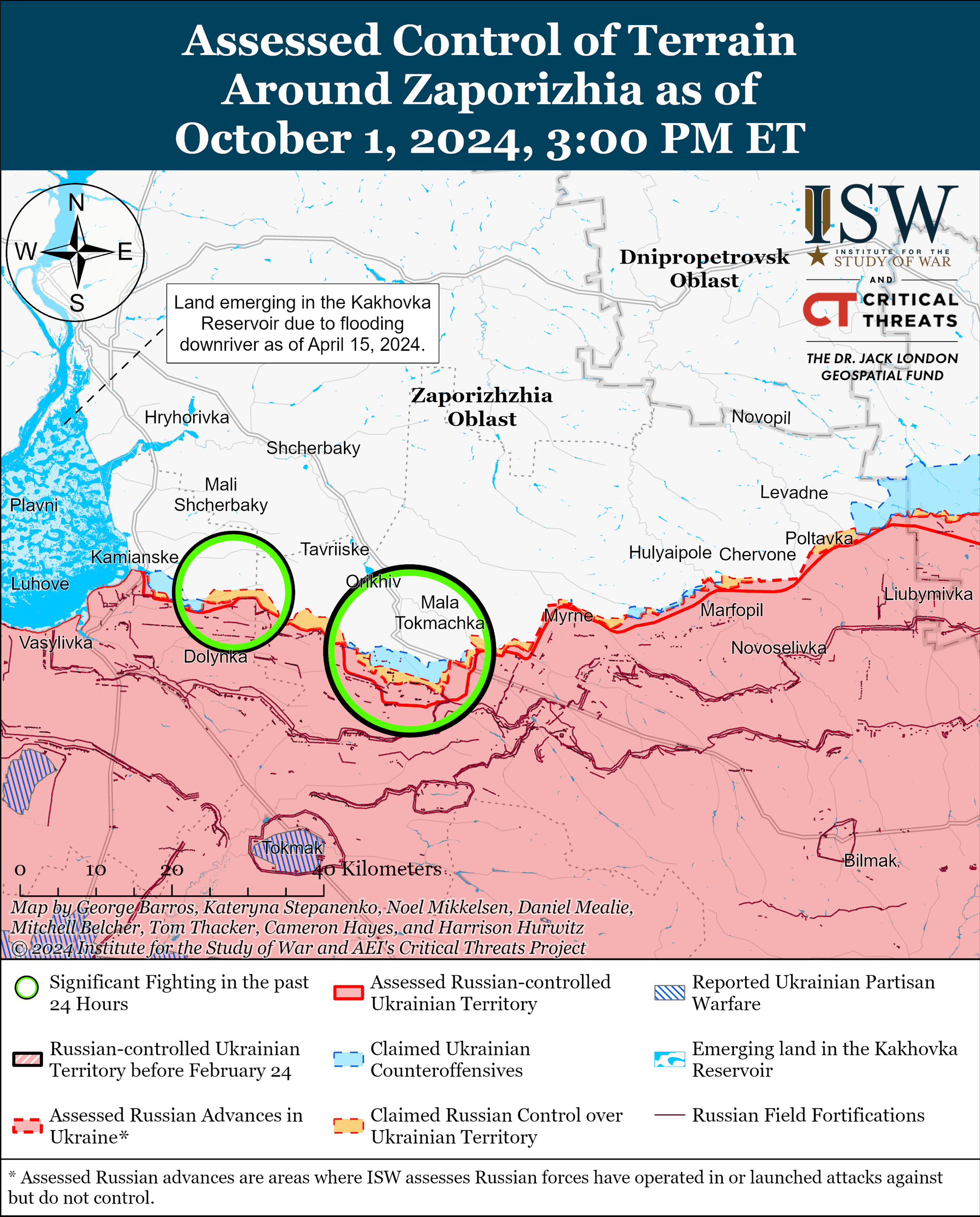 Росіяни просунулися під Покровськом та ще на трьох напрямках – ISW 8