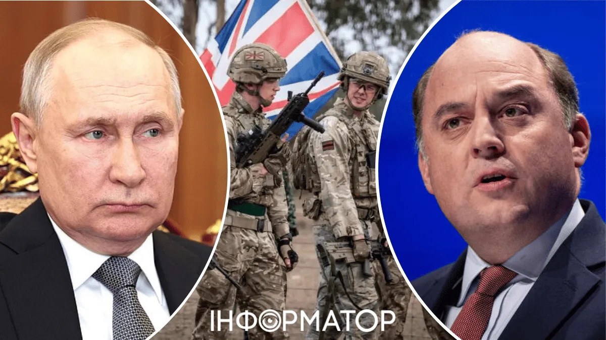 Бен Уоллес, британские военные, Владимир Путин