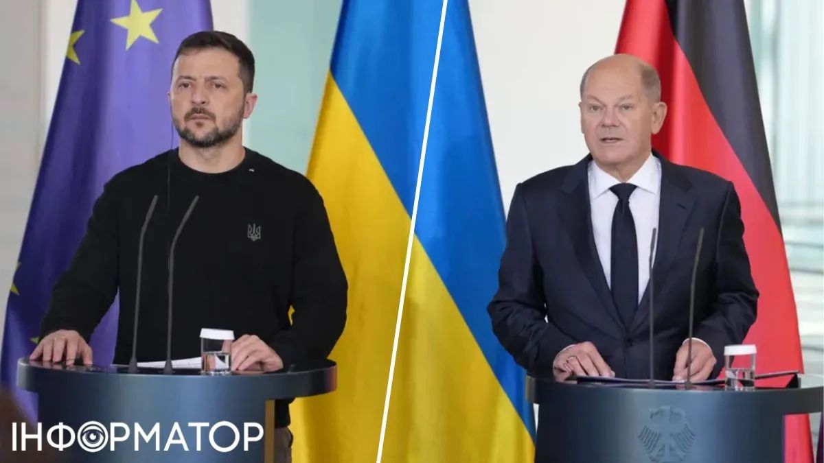 Шольц після зустрічі з Зеленським оголосив про мільярдні пакети допомоги Україні Шольц після зустрічі з Зеленським оголосив про мільярдні пакети допомоги Україні