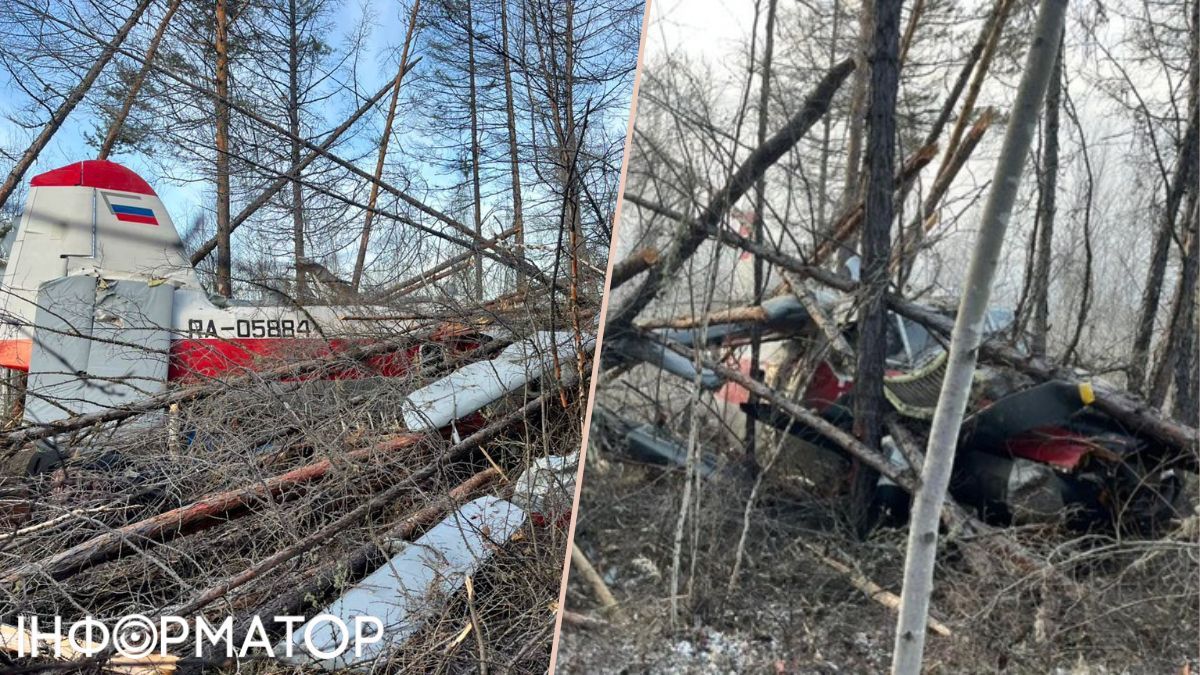 Россия, самолет Ан-3, падение, Якутия