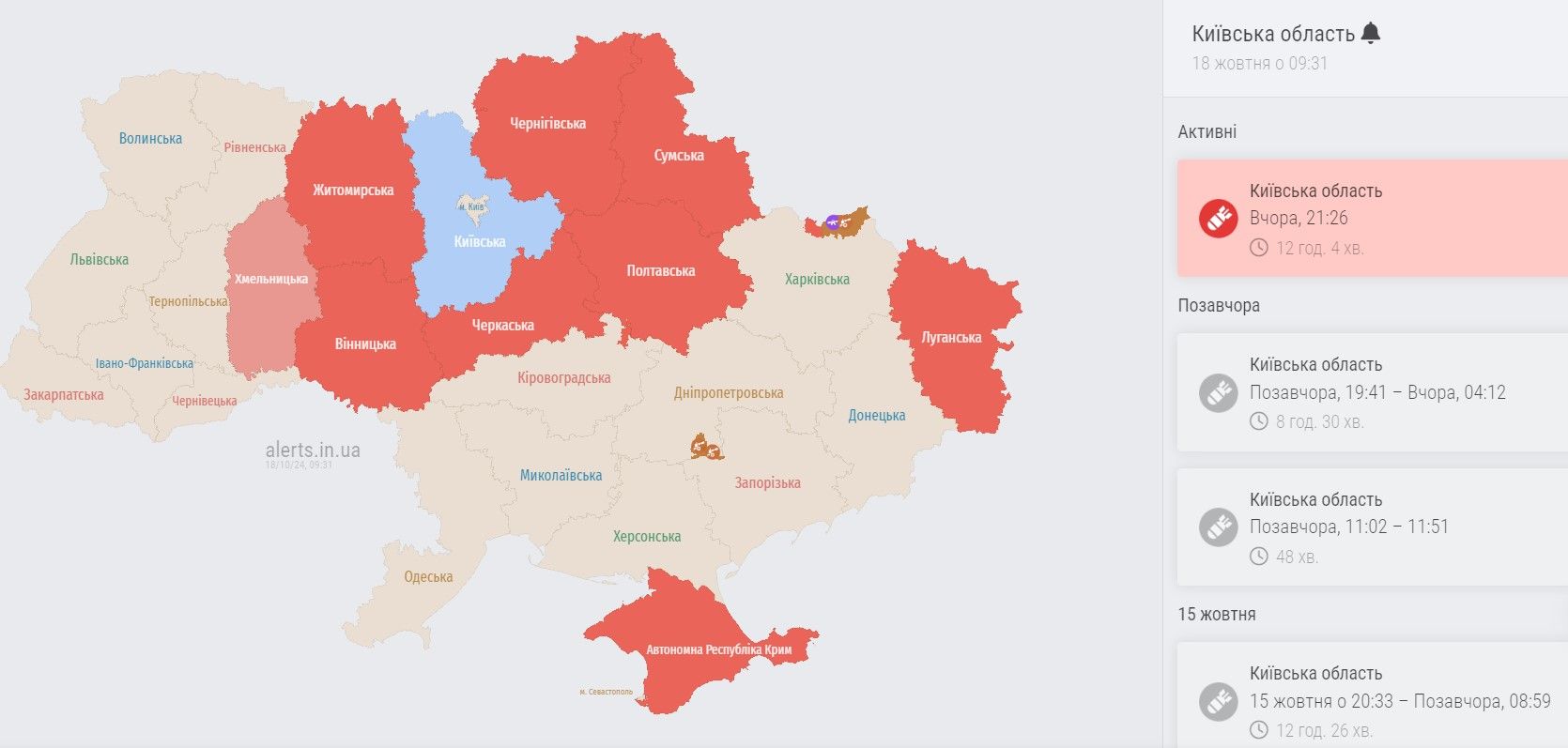 Оккупанты совершили одну из самых массированных атак на Украину: ПВО работала в 14 областях 2