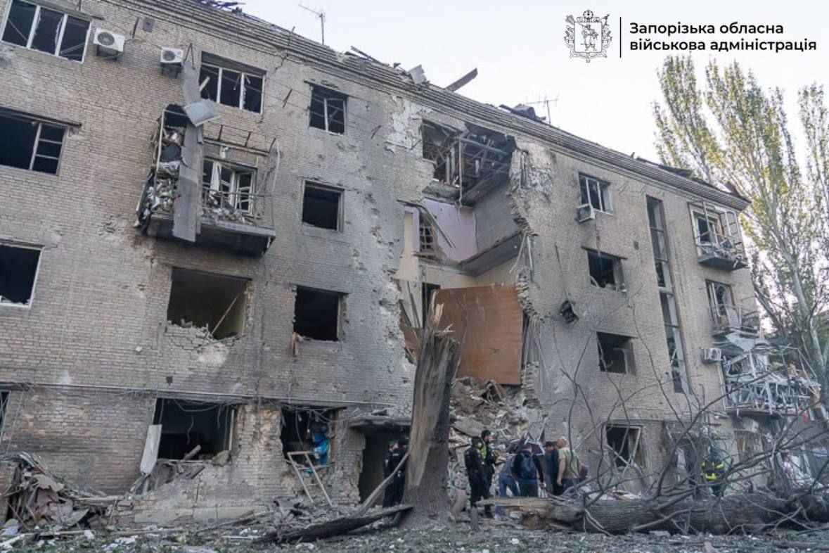 Росія посилює обстріли Запоріжжя Росія посилює обстріли Запоріжжя
