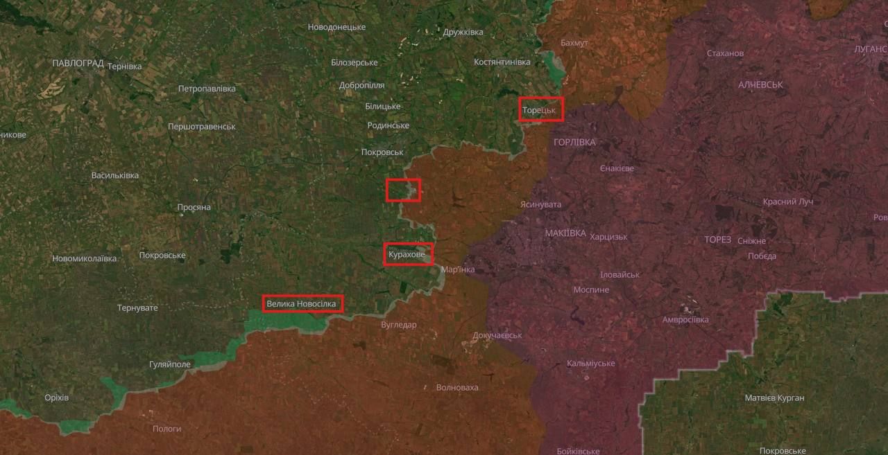 Лінія фронту на Донбасі вирівнюється не на користь ЗСУ