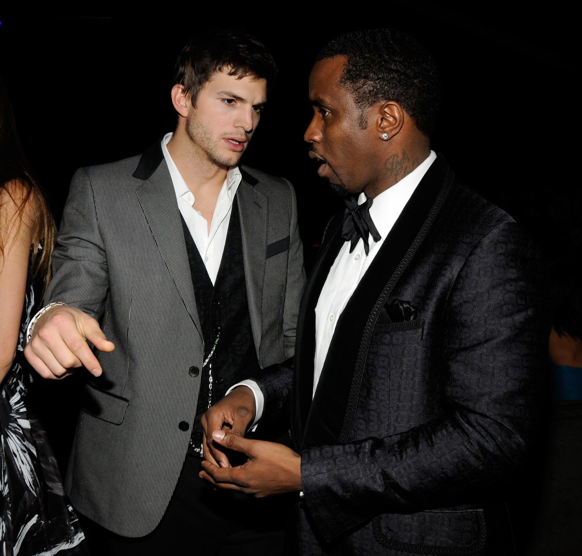 Кутчер і Пі Дідді, 2008 рік. Фото: Getty Images Кутчер і Пі Дідді, 2008 рік. Фото: Getty Images