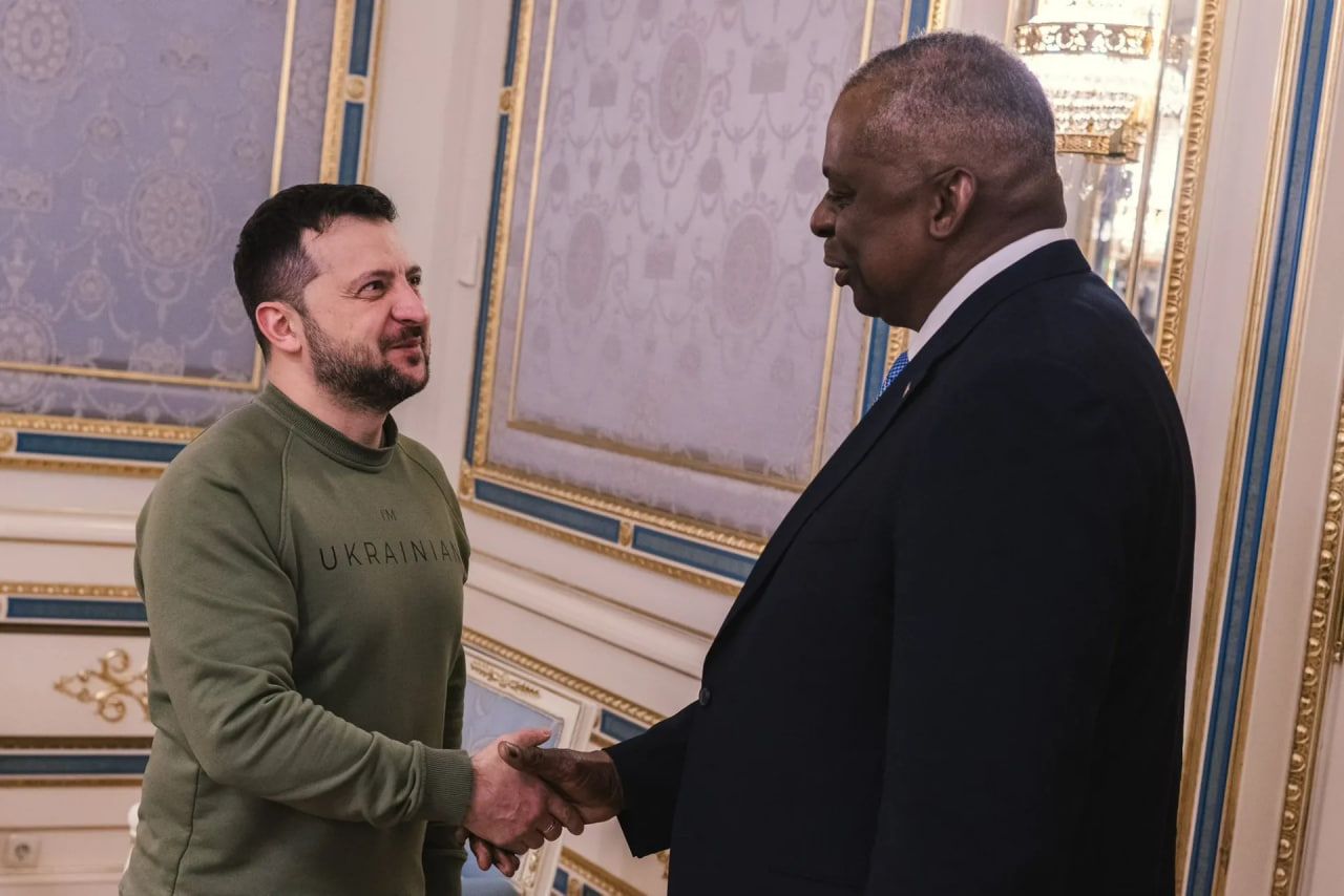 Зеленський і Остін Зеленський і Остін