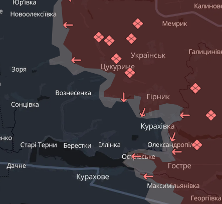 Россияне продвинулись в пяти населенных пунктах Донбасса – карты DeepState 1