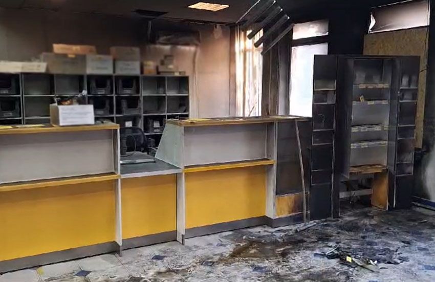 Поліція оперативно затримала палія Укрпошти: ким він виявився (відео) 1