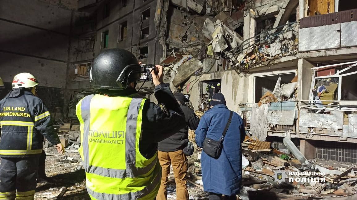 Последствия удара по Харькову 30 октября