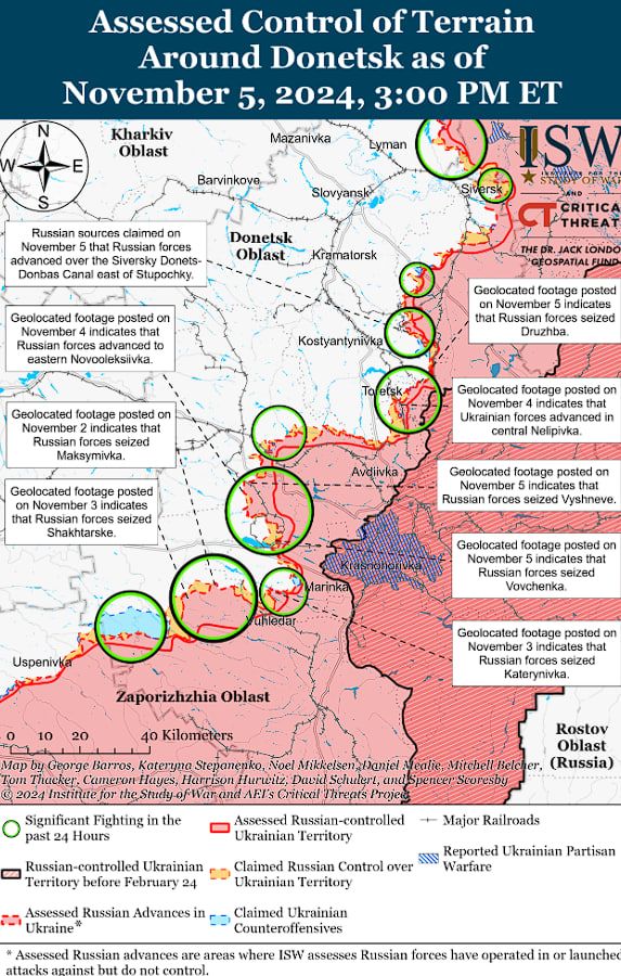 Донецька область, карта