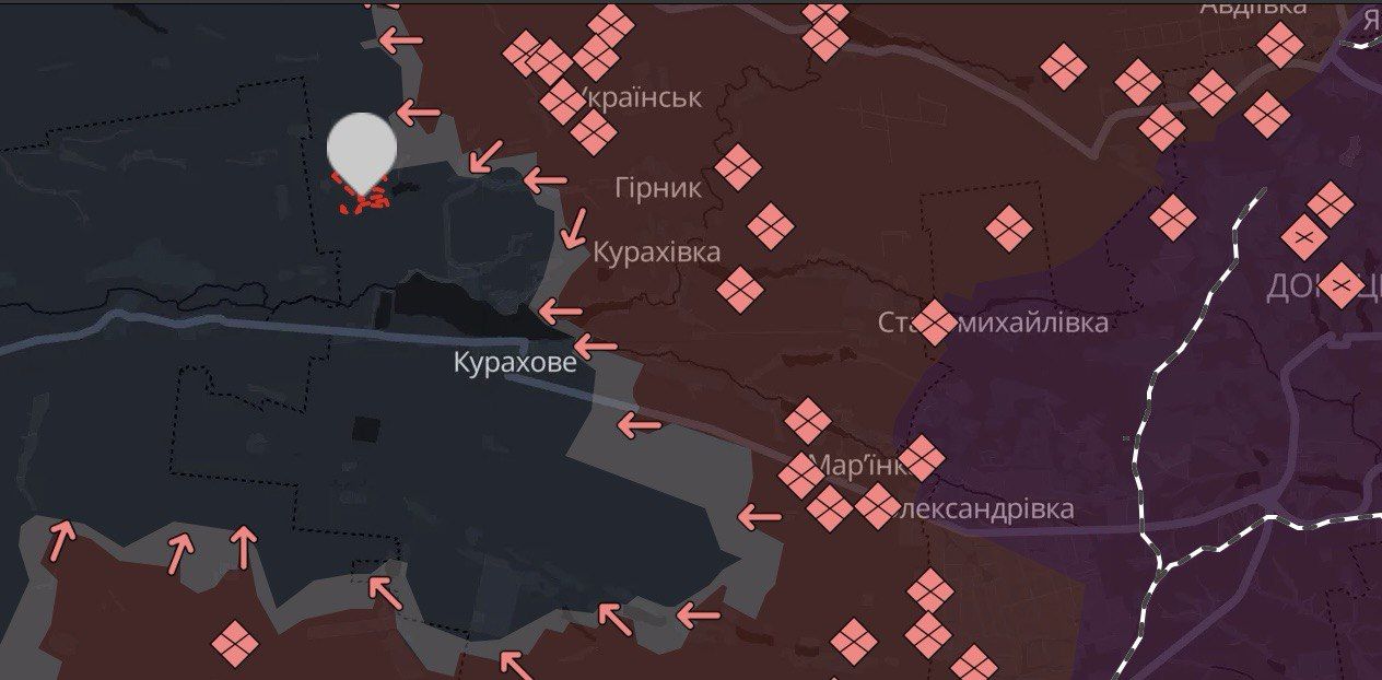 Оккупанты окружают Курахово через Солнцевку и другие города Оккупанты окружают Курахово через Солнцевку и другие города