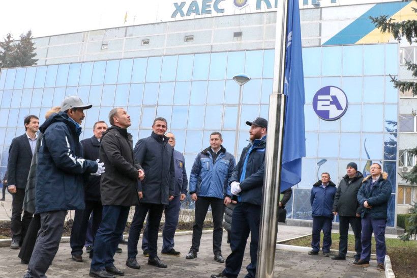 Місія МАГАТЕ на Хмельницькій АЕС, яку обіцяла добудувати. Фото: пресслужба ВП 