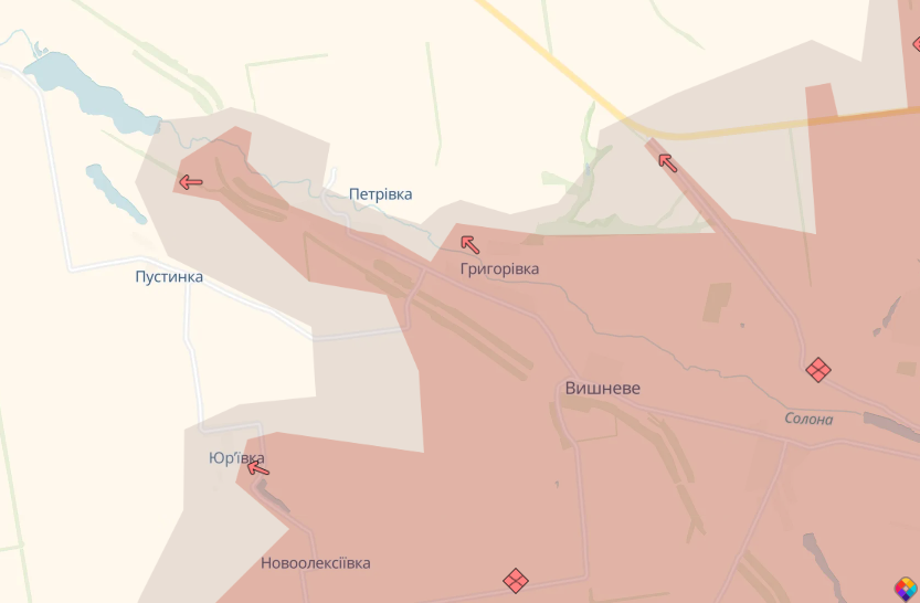 Россияне оккупировали Григорьевку Россияне оккупировали Григорьевку