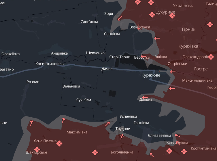 Трудные бои идут на Кураховском направлении Трудные бои идут на Кураховском направлении