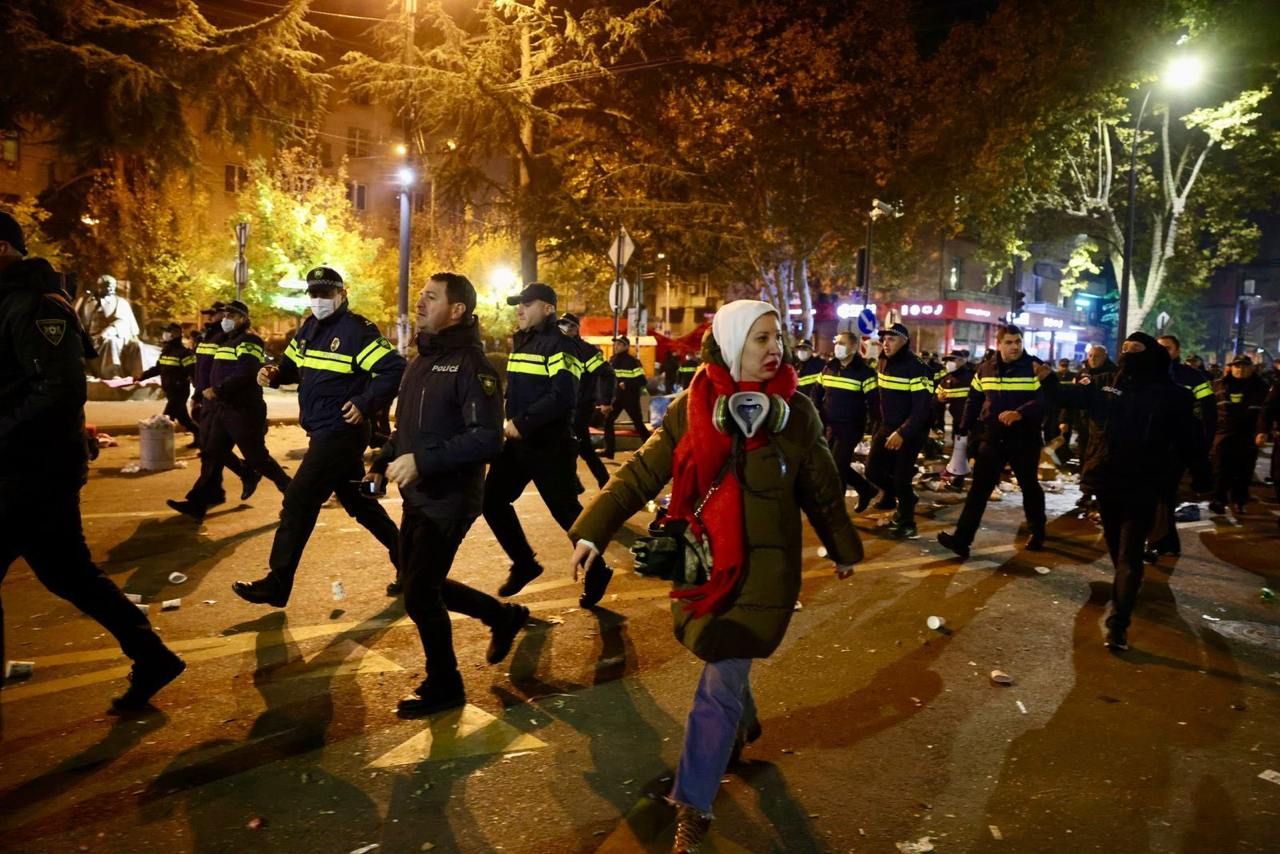 Протесты в Грузии Протесты в Грузии
