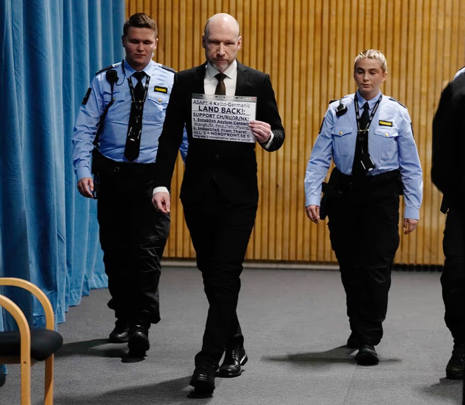 Брейвік, суд