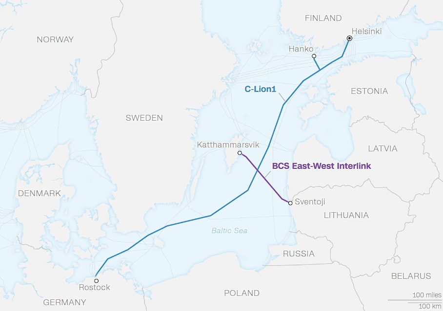 Кабели связи, поврежденные. Фото: CNN Кабели связи, повреждения