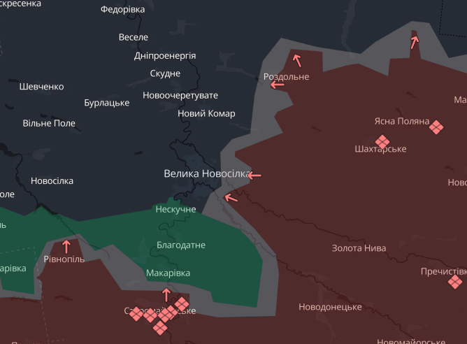 На Времівському напрямку росіяни мають певні успіхи