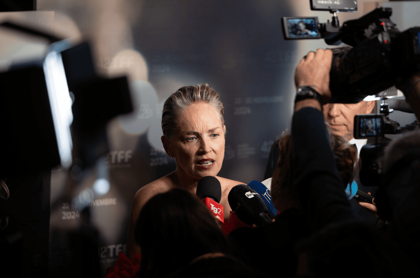 Шерон Стоун на Туринському кінофестивалі. Фото: Getty Images Шерон Стоун на Туринському кінофестивалі. Фото: Getty Images