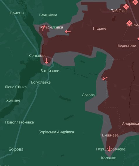 Ворог посилив атаки на Харківщині