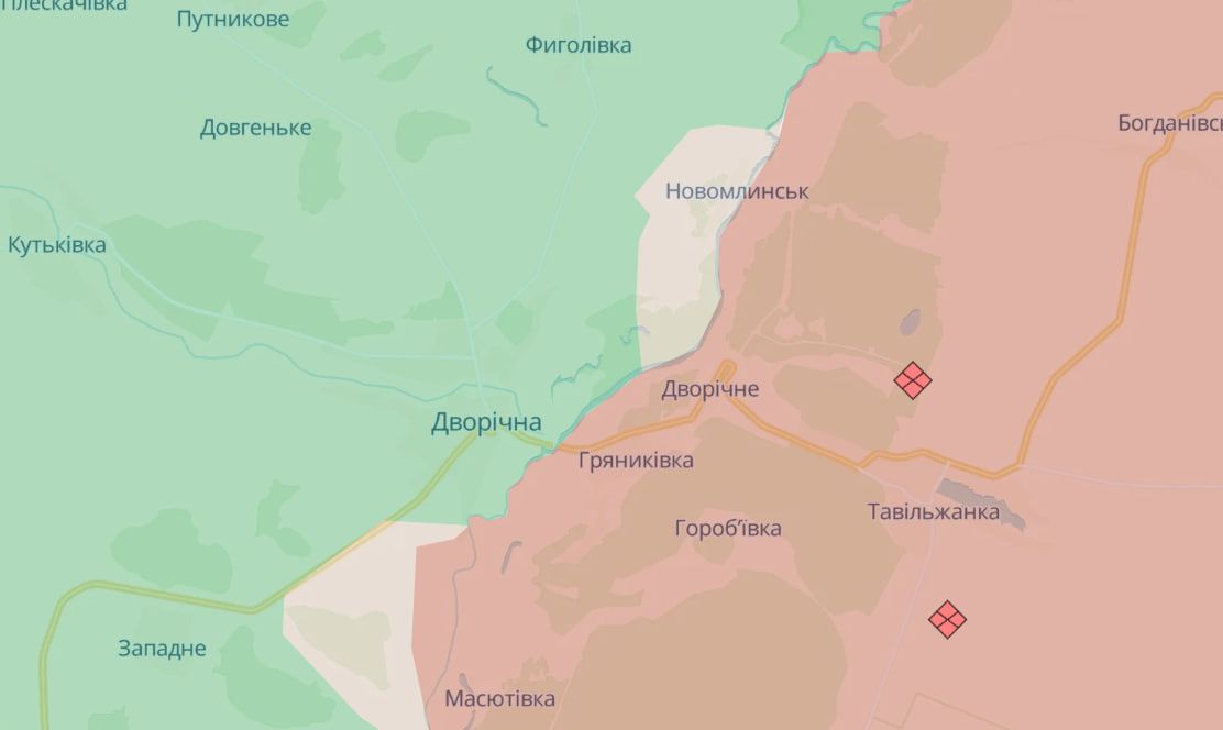 Новомлынск на карте Новомлынск на карте