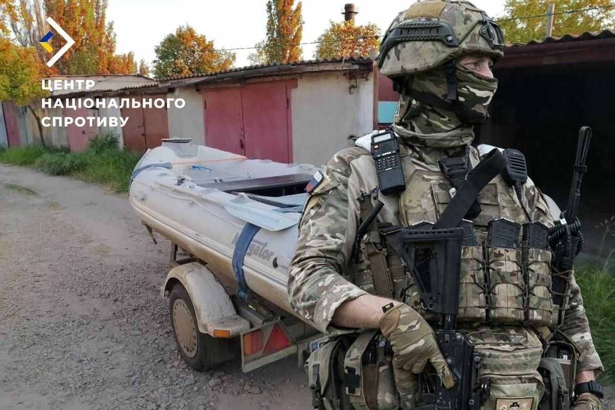 Росіяни повідбирали всі човни у населення окупованих регіонів Росіяни повідбирали всі човни у населення окупованих регіонів