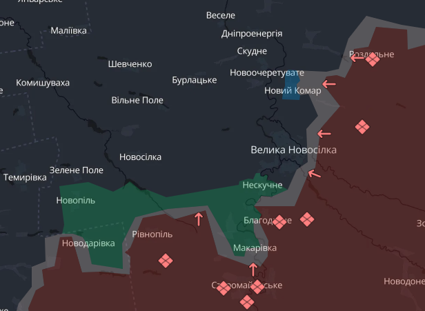 На Времівському напрямку тривають важкі бої