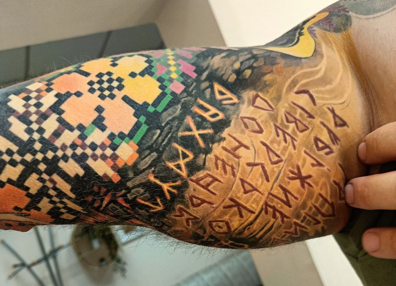 «Рука войны» и другие тату Владимира Ращука 4