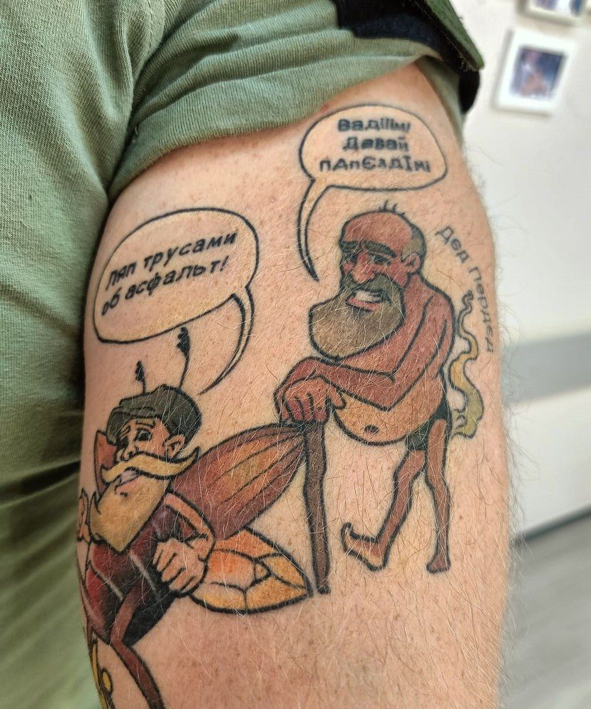 «Рука войны» и другие тату Владимира Ращука 6
